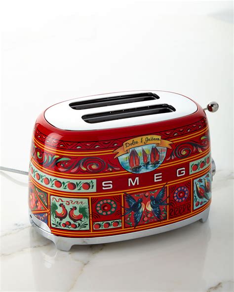 toaster dolce gabbana|dolce and gabbana smeg toaster.